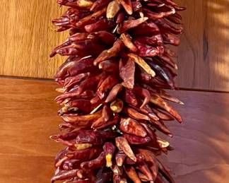 Hanging Chili Peppers
