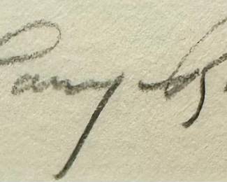 artist signature