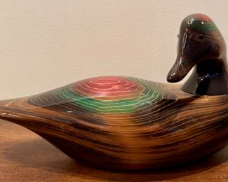 Bundy & Company Carved Duck Decoy