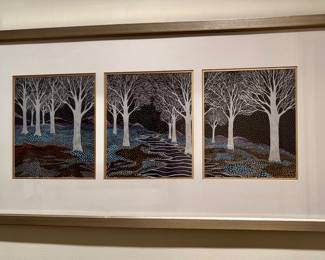 Triptych, Signed