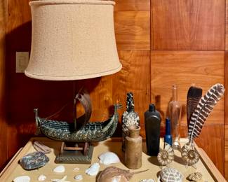 Shells & Antique Bottles