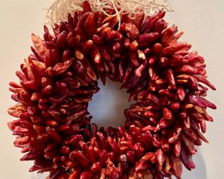 Chili Peppers Wreath