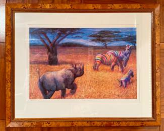 "Party Crasher" Lithograph, Signed & Numbered