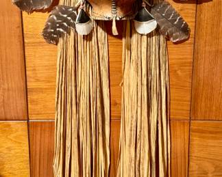 Signed Robert River Gourd Mask