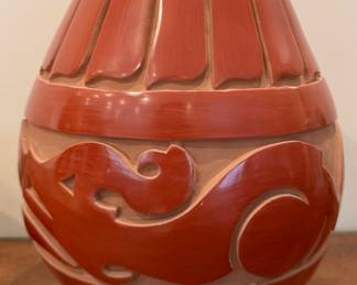 Santa Clara Pueblo Pottery Vessel, Signed Kimberly Garcia