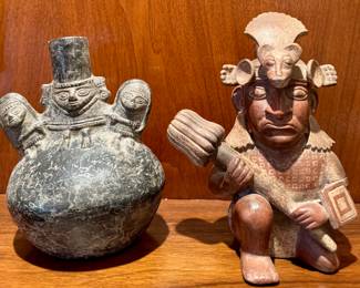 Replica Pre Columbian Figural Vessel