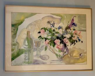 Signed Watercolor