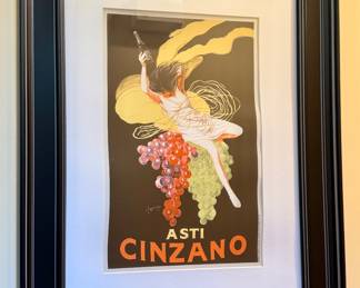 Asti Cinzano Framed Print