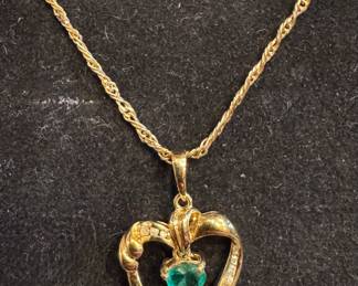 18K Heart Necklace