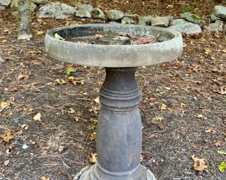 Restoration Hardware Birdbath