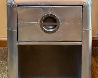 Restoration Hardware Blackhawk Side Table