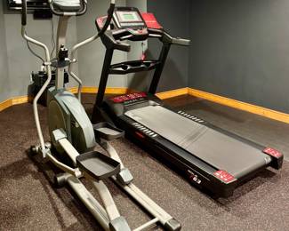 Schwinn 418 Elliptical & Sole Treadmill