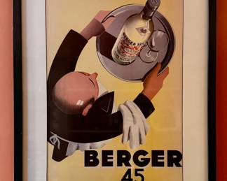 "Berger 45 Type Marseillais" Framed Print