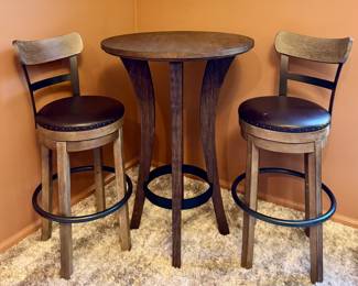 Bar Table & Chairs - We have 2 sets!