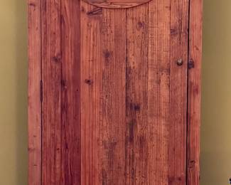 Arhaus Furniture Lighted Cabinet