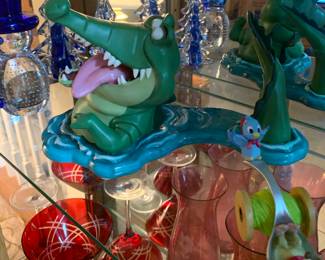 Many Disney porcelain collectibles