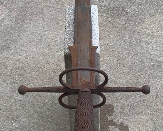 Large medieval style sword 