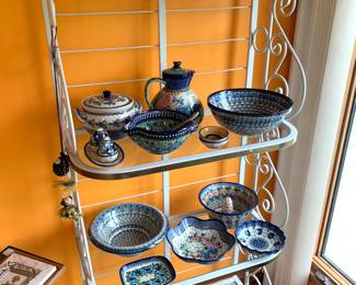 Loads of early Polish Pottery