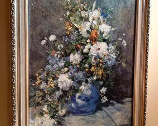 Hand painted oil