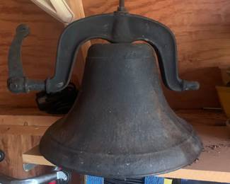 Early cast iron bell 