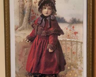 Willimantic Thread advertising litho
