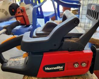 Homelite gas chainsaw. 