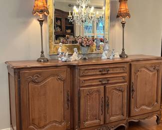 Large sideboard 86”w x 41”h x 21” d