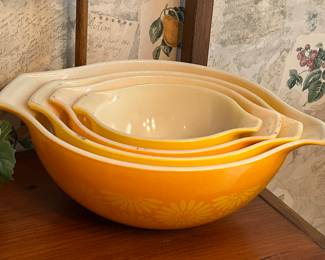Pyrex sunflower
