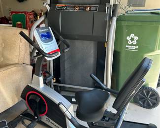 Marcy stationary bike & Pacer Circuit Treadmill