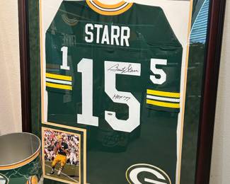 Bart Starr signed Jersey