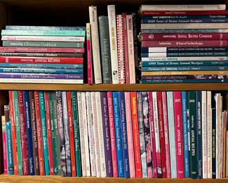 In the kitchen...cookbooks