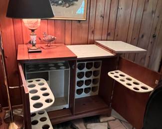 MCM bar cabinet