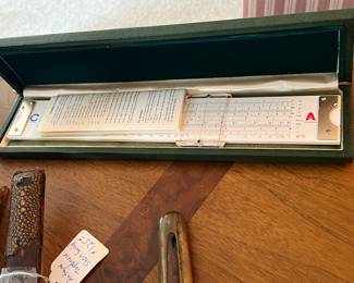 Vintage slide rule