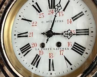 Antique clock by G.  Dutertre