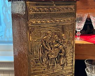 Antique English tinder box