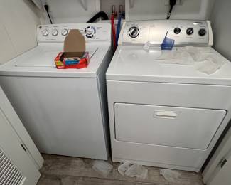 Washer & Electric Dryer