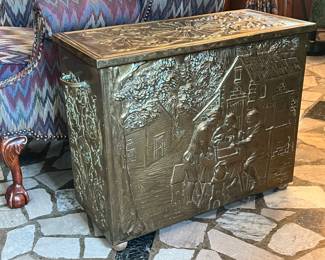 Antique English tinder box