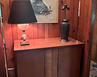 MCM bar cabinet