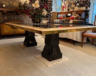 Marble conference table