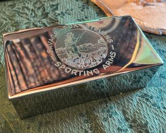 Vintage advertising box