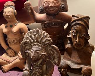 Pre Columbian Style pottery