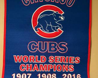Chicago Cubs's World Series Champions Dynasty Banner