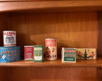 Vintage Food Tins and Cans