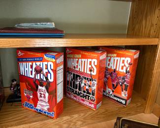 Michael Jordan Bulls * Champions Wheaties never opened