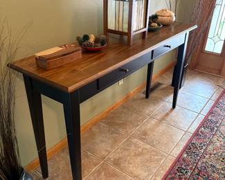 Amish Handcrafted Entryway Table 