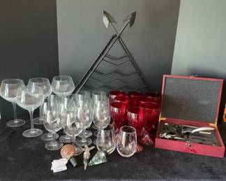 Wine Kit, Wine Glasses, Goblets Stoppers