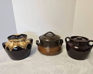 Bean Pots Including Roseville USA