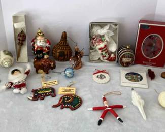 Mystery Lot of Christmas Tree Ornaments