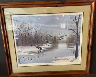 Backwater Retreat Print by Walvatne Signed Numbered