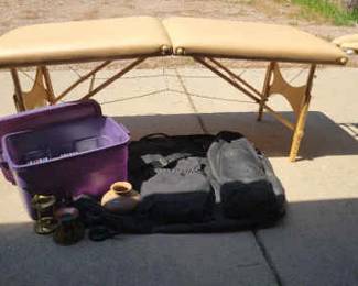 Oak Works Massage Table